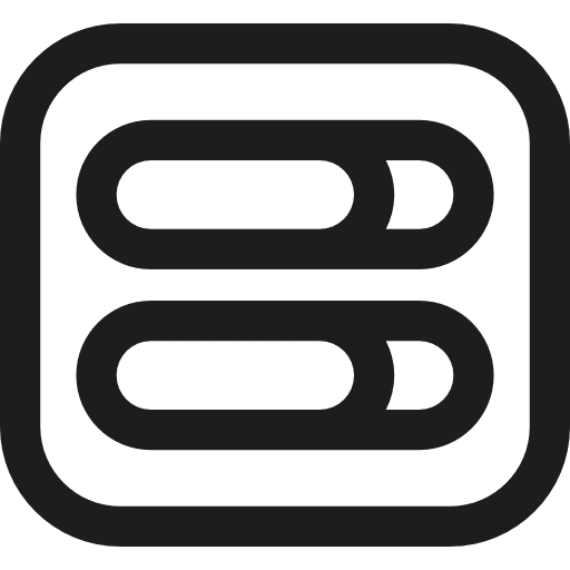 Square multimedia option square defuse icon