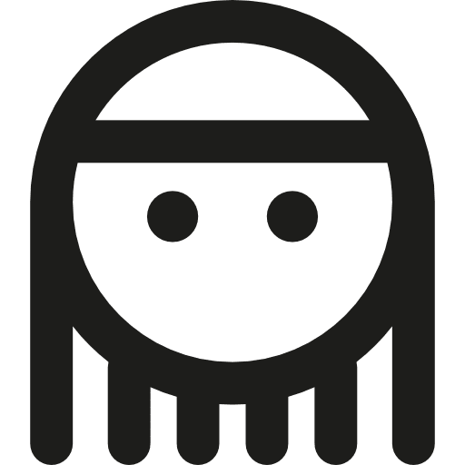 Woman women female head icon
