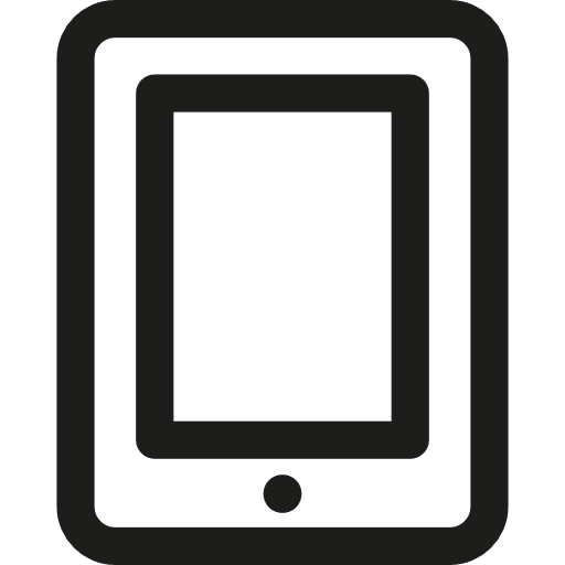 Ipad smartphone technological ipad icon