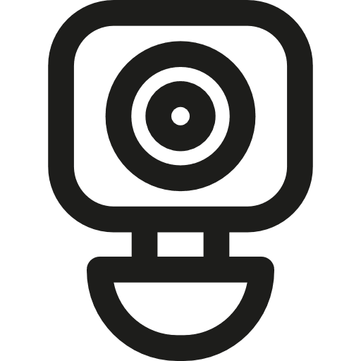 Vigilance vigilance video camera recording icon
