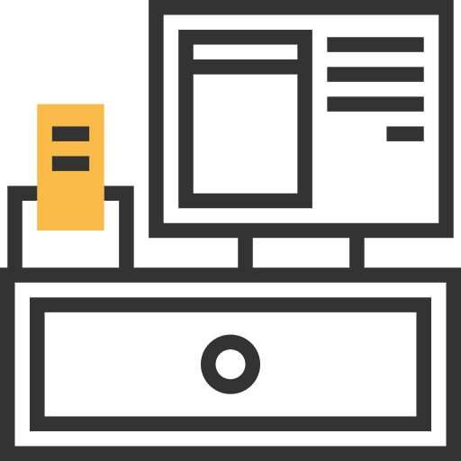 Checkout commerce and shopping cashier money icon