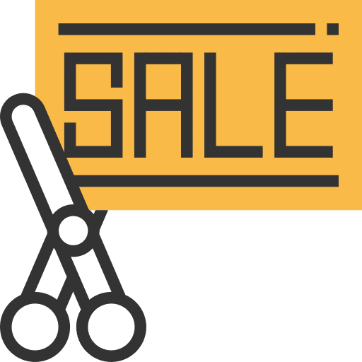 Sale commerce and shopping bargain shopping icon Sale commerce and shopping bargain shopping icon