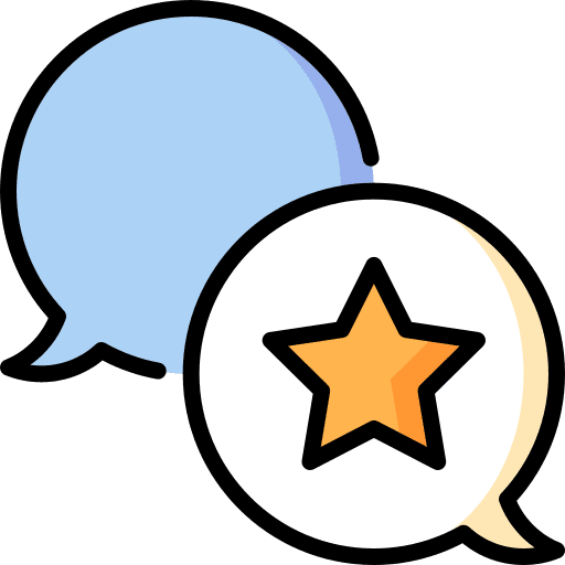 Good feedback testimony good feedback rate icon