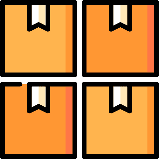 Inventory control product supplier icon