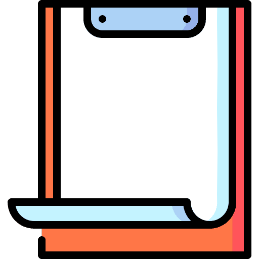 Clipboard evaluate pencil business and finance icon Clipboard evaluate pencil business and finance icon