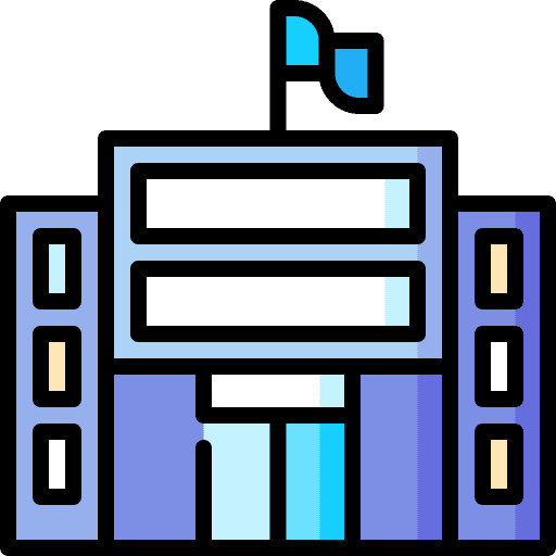 Company enterprise skycraper buildings icon Company enterprise skycraper buildings icon