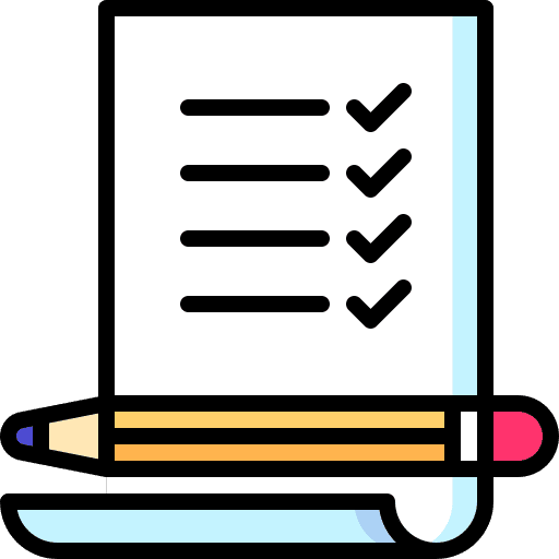 Tick tasks check list business and finance icon Tick tasks check list business and finance icon