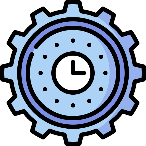 Time management schedule clock management icon Time management schedule clock management icon