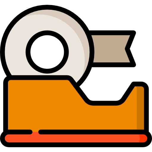 Adhesive tape adhesive tape office material tape icon