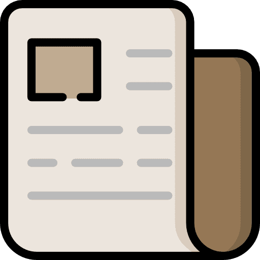 Newspaper journal interface newspaper icon Newspaper journal interface newspaper icon