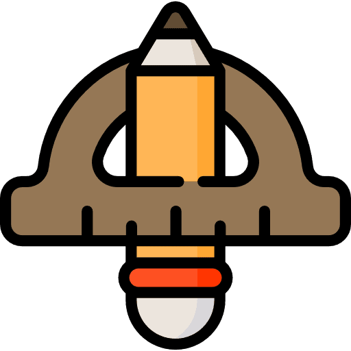 Protractor tools and utensils edit tools rule icon Protractor tools and utensils edit tools rule icon