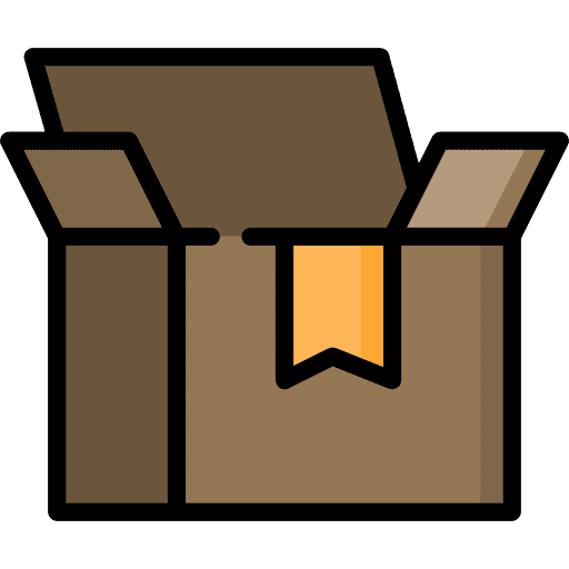 Box box archive file storage icon Box box archive file storage icon