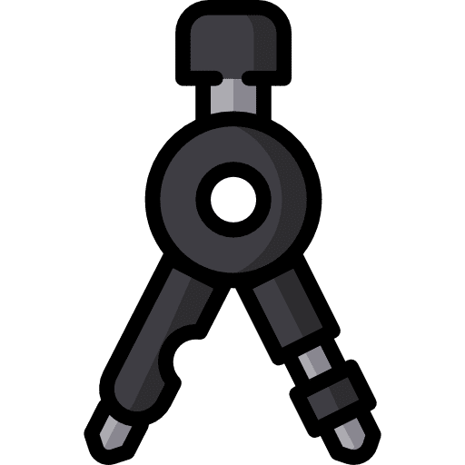 Compass tools and utensils school materials drawing icon Compass tools and utensils school materials drawing icon