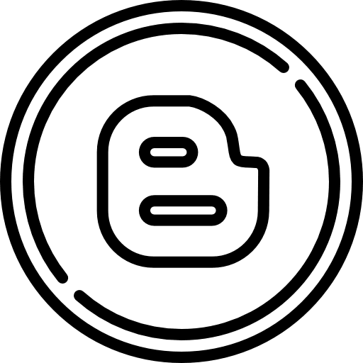 Blogger networking blogs logotype icon Blogger networking blogs logotype icon