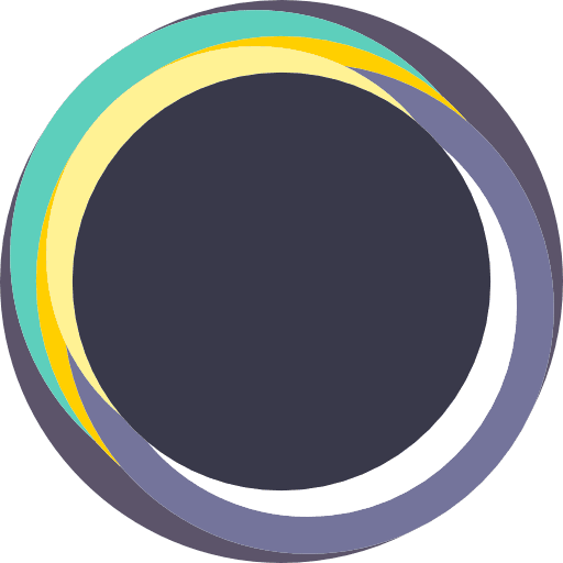 Black hole science astronomy black hole icon