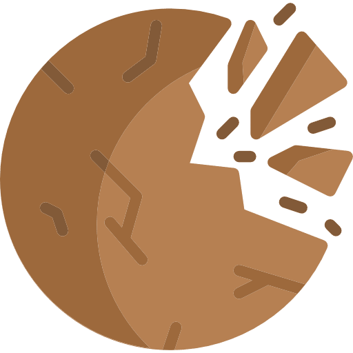 Destroyed planet astronomy space destroyed planet icon