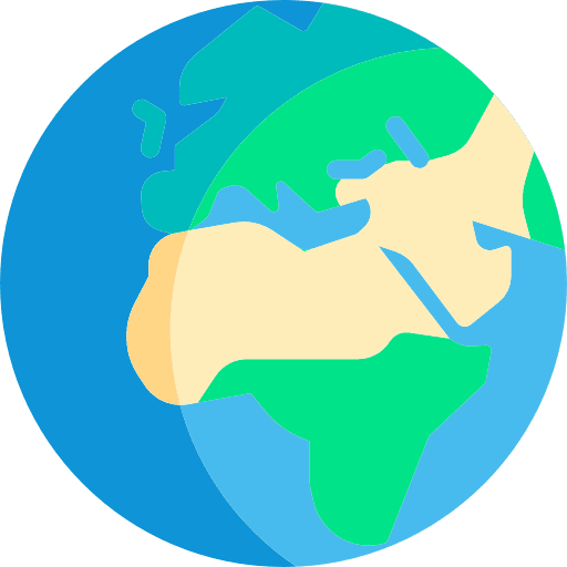 Planet earth google earth geography global icon Planet earth google earth geography global icon