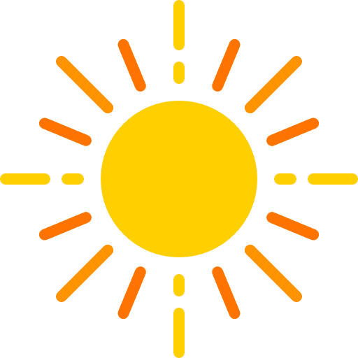 Sun sun solar system nature icon