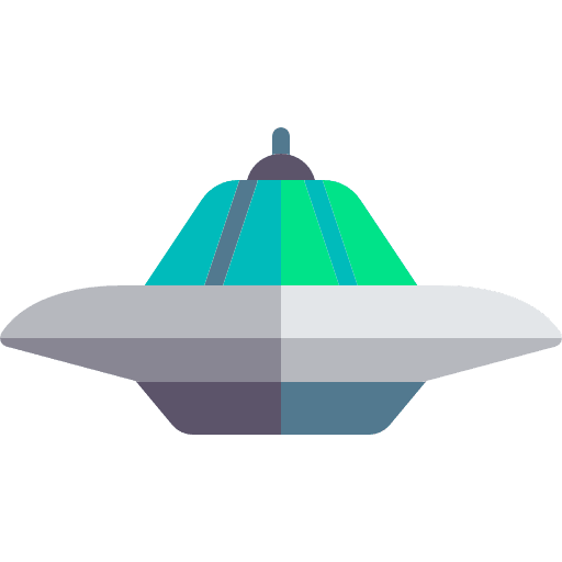 Ufo spaceship ufo transportation icon Ufo spaceship ufo transportation icon