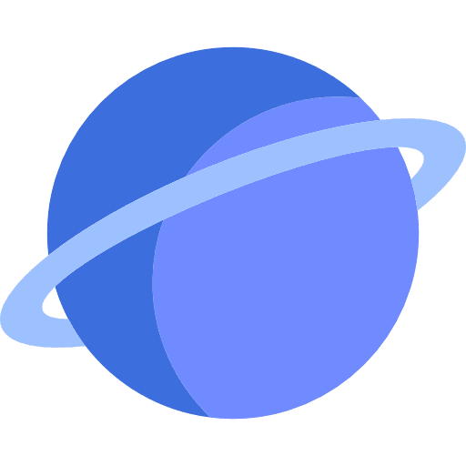 Uranus uranus science planet icon Uranus uranus science planet icon