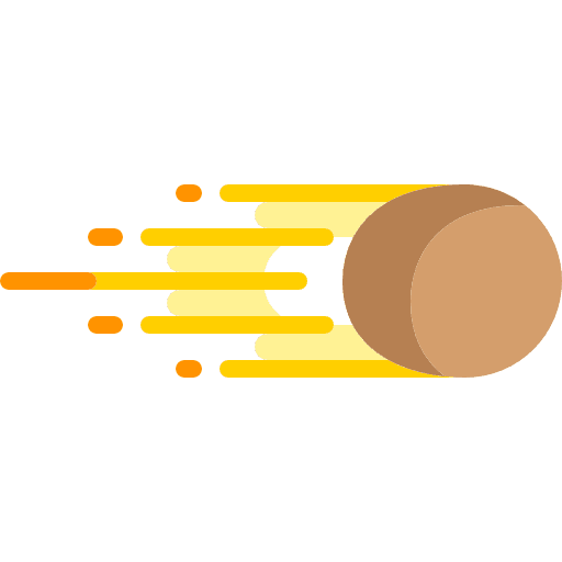 Comet meteor asteroid comet icon Comet meteor asteroid comet icon