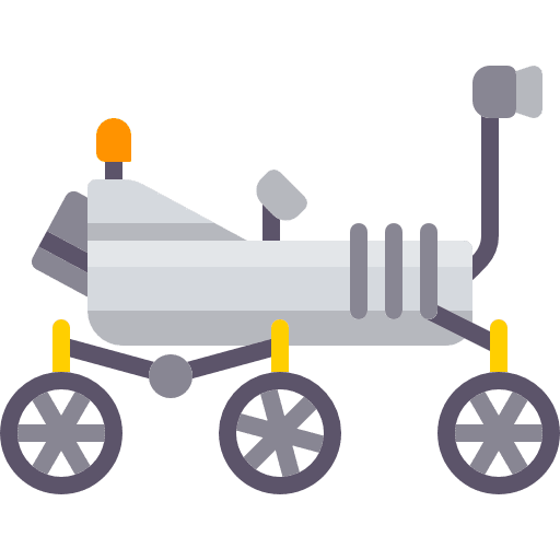 Mars rover science transport mars rover icon Mars rover science transport mars rover icon