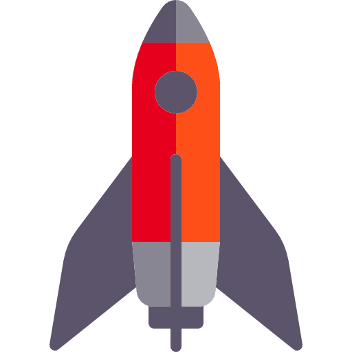 Rocket ship space ship launch rocket transport icon Rocket ship space ship launch rocket transport icon