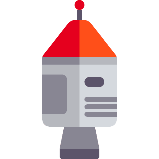 Space capsule transport space capsule science icon Space capsule transport space capsule science icon