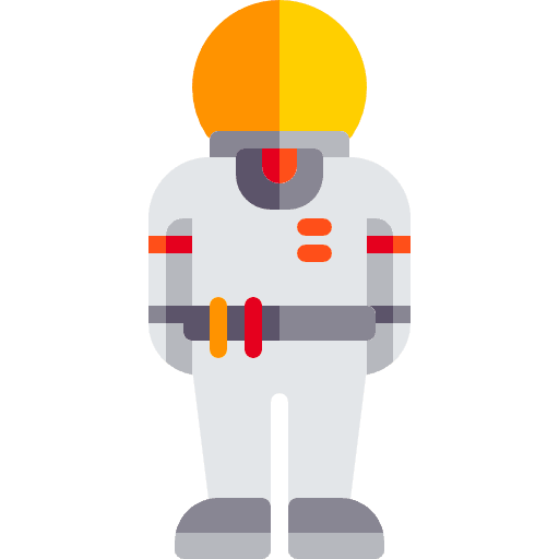 Astronaut occupation profession space icon Astronaut occupation profession space icon