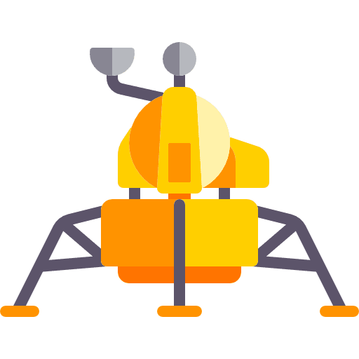 Lander lander science automobile icon Lander lander science automobile icon