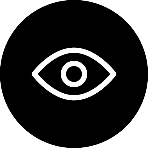Eye show password visible medical icon