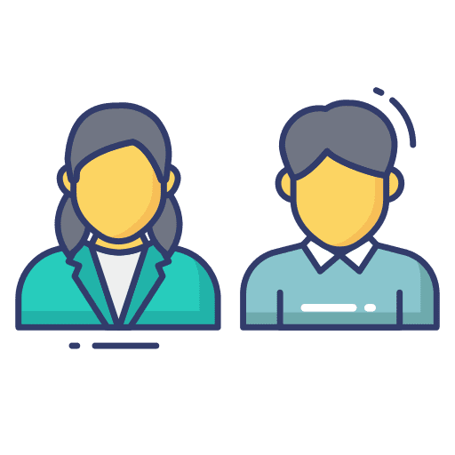 Cooperation conversation team cooperation icon