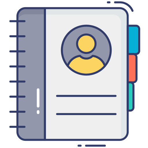 Diary diary notebook agenda icon