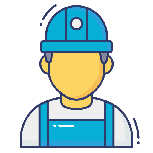 Worker profession workman worker icon