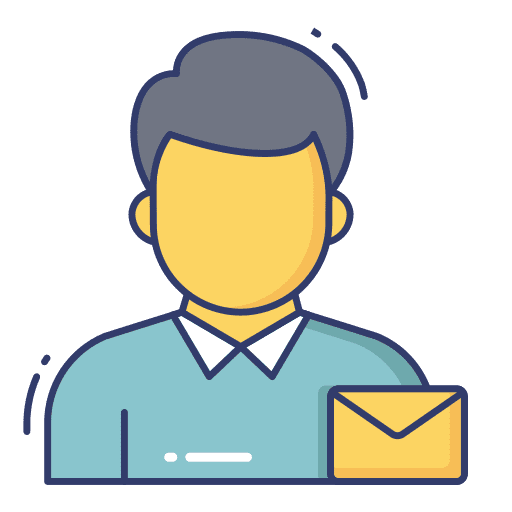 Message business and finance message mail icon