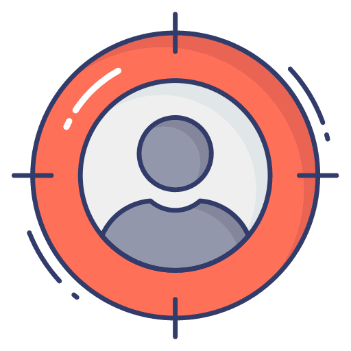 Scope focus scope goal icon