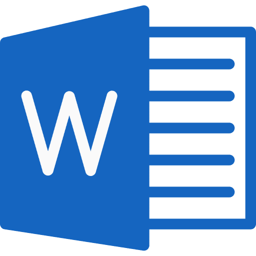 Word doc brands and logotypes doc format icon