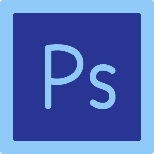 Photoshop brands and logotypes shapes and symbols graphic design icon