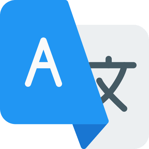 Translate translation shapes and symbols subject icon