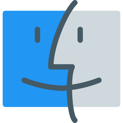 Finder shapes and symbols logotype social media icon Finder shapes and symbols logotype social media icon