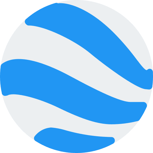 Google earth service brands and logotypes social media icon Google earth service brands and logotypes social media icon