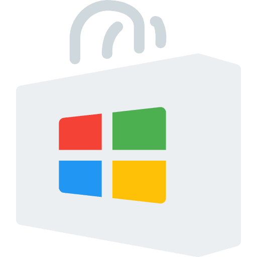 Microsoft shapes and symbols brands and logotypes store icon Microsoft shapes and symbols brands and logotypes store icon