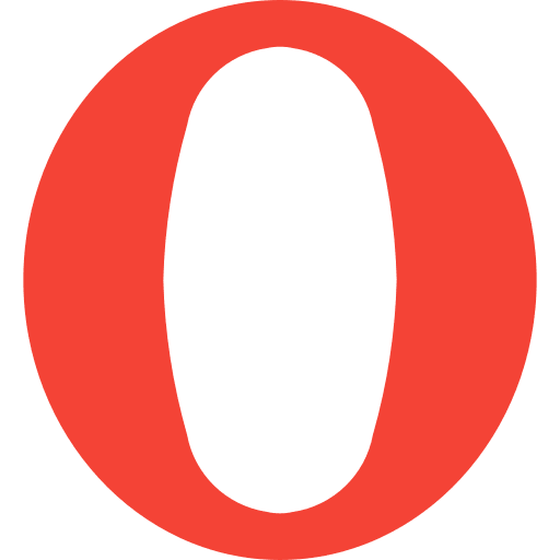 Opera social media brands and logotypes logotype icon Opera social media brands and logotypes logotype icon