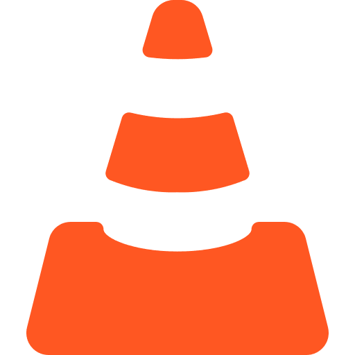 Vlc player brands and logotypes video player logo icon Vlc player brands and logotypes video player logo icon