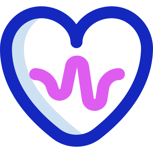 Daily health app daily health app heart love icon