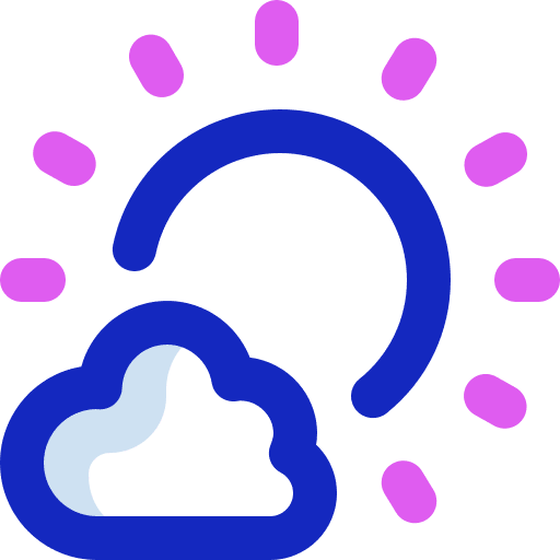 Weather app weather app sun cloudy icon