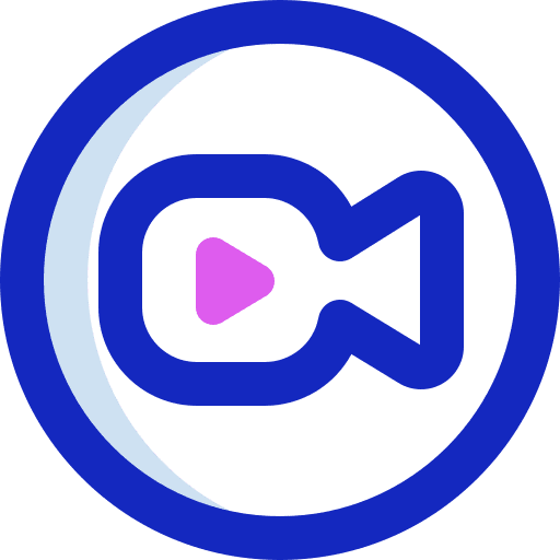 Video editing app multimedia music and multimedia video editing app icon