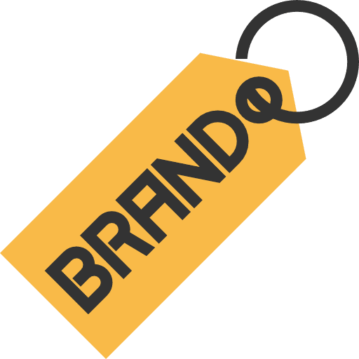 Brand tag label seo tag icon