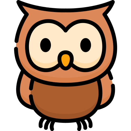 Owl nature owl bird icon
