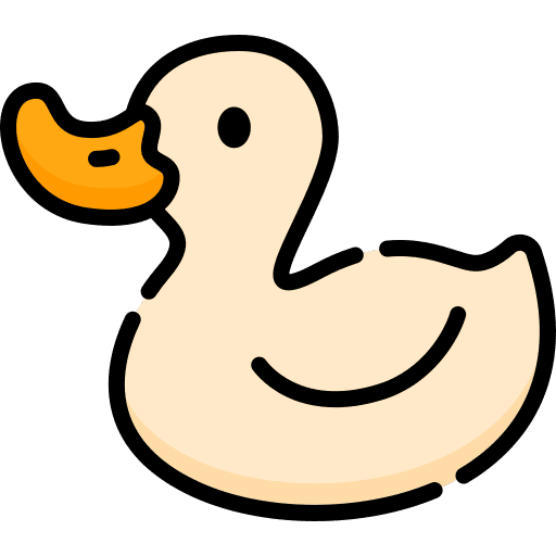 Duck wildlife bird zoo icon Duck wildlife bird zoo icon